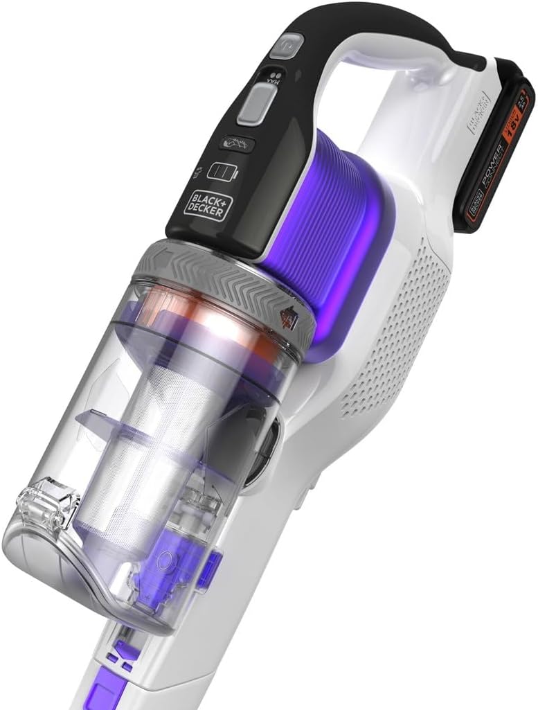 Black + Decker BHFEV1825CP Akku-Handstaubsauger mit Stiel kabellos beutellos