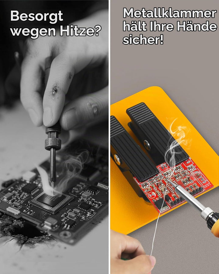 Magnetische Dritte-Hand-Halterung – Magnetisch Leiterplattenhalter Werkzeug Helfen Hände, Verstellba