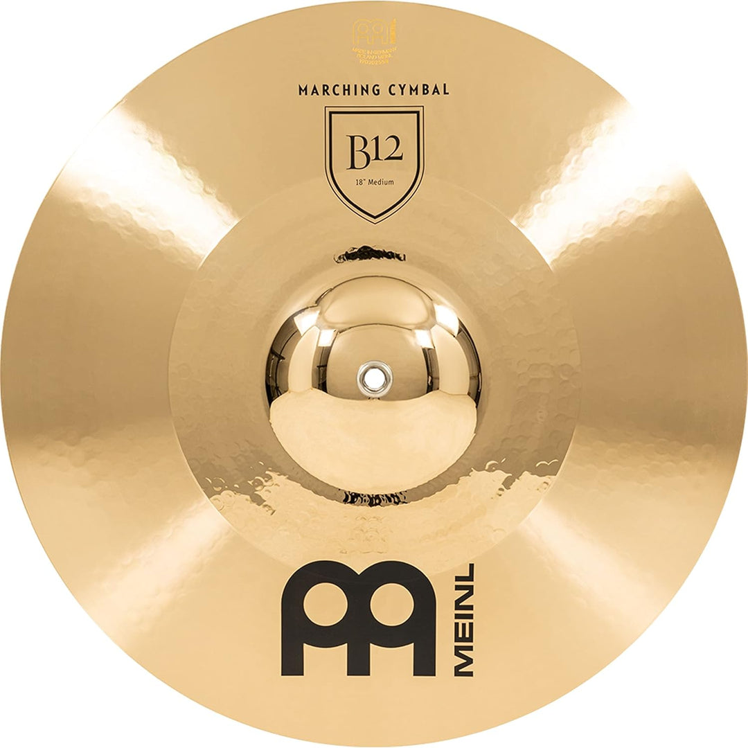 MEINL Cymbals Marching Medium - 18" B12 Bronze (MA-B12-18M)
