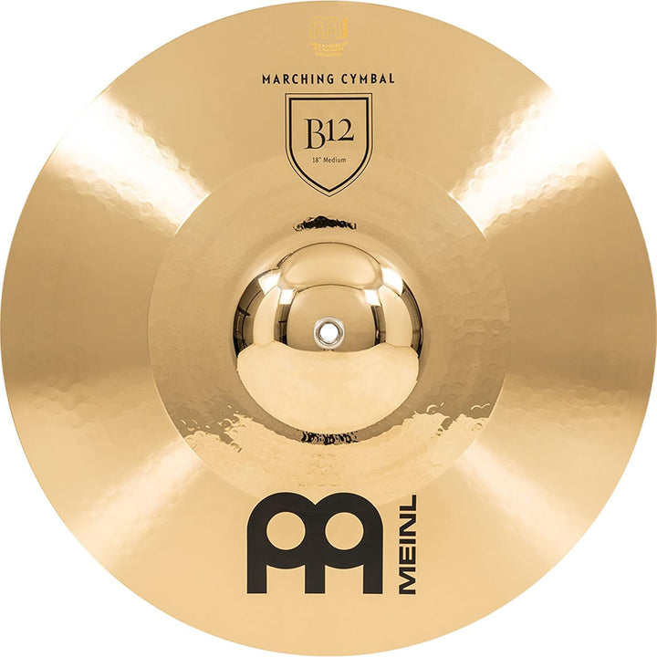 MEINL Cymbals Marching Medium - 18" B12 Bronze (MA-B12-18M)