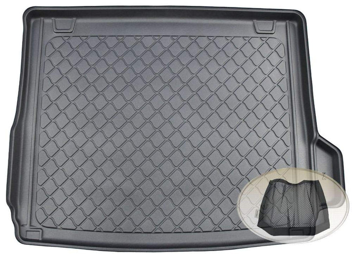 Z3294161 Gummierte Kofferraumwanne fahrzeugspezifisch + Klett-Organizer (Laderaumwanne, Kofferraumma