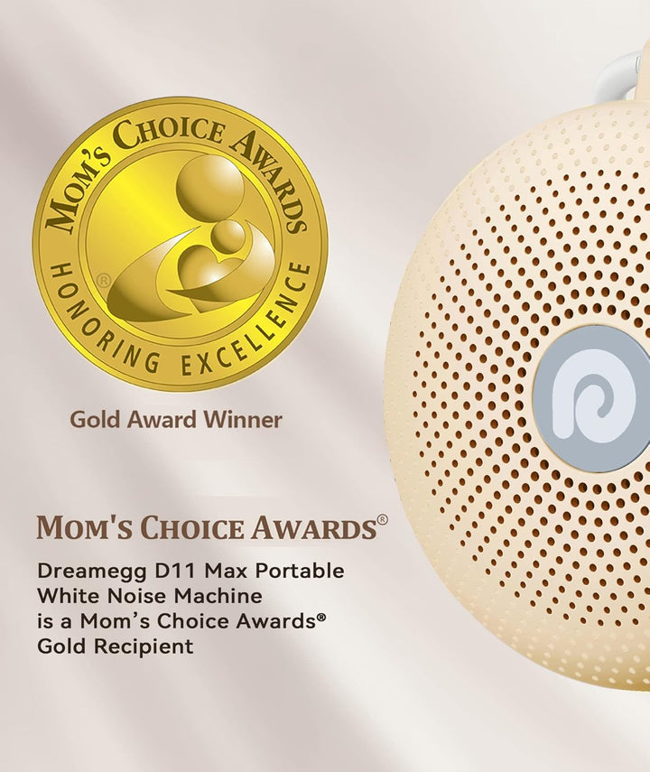 Dreamegg White Noise Machine - D11Max Einschlafhilfe Babys Erwachsene, Portable White Noise Machine