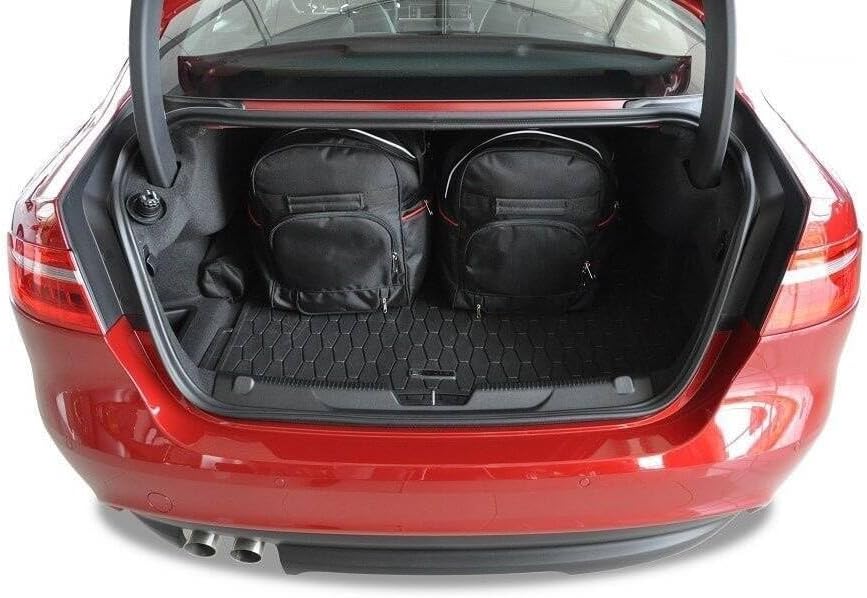 KJUST Dedizierte Reisetaschen 4 stk kompatibel mit JAGUAR XE I (X760) 2015-2018