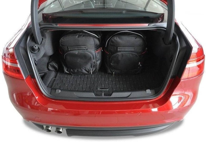 KJUST Dedizierte Reisetaschen 4 stk kompatibel mit JAGUAR XE I (X760) 2015-2018