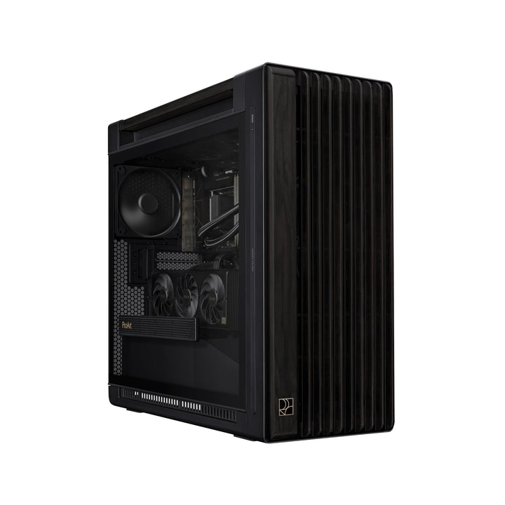 ASUS ProArt PA602 Wood Edition Tempered Glass E-ATX PC Gehäuse (zertifiziertes Holz, vorinstallierte