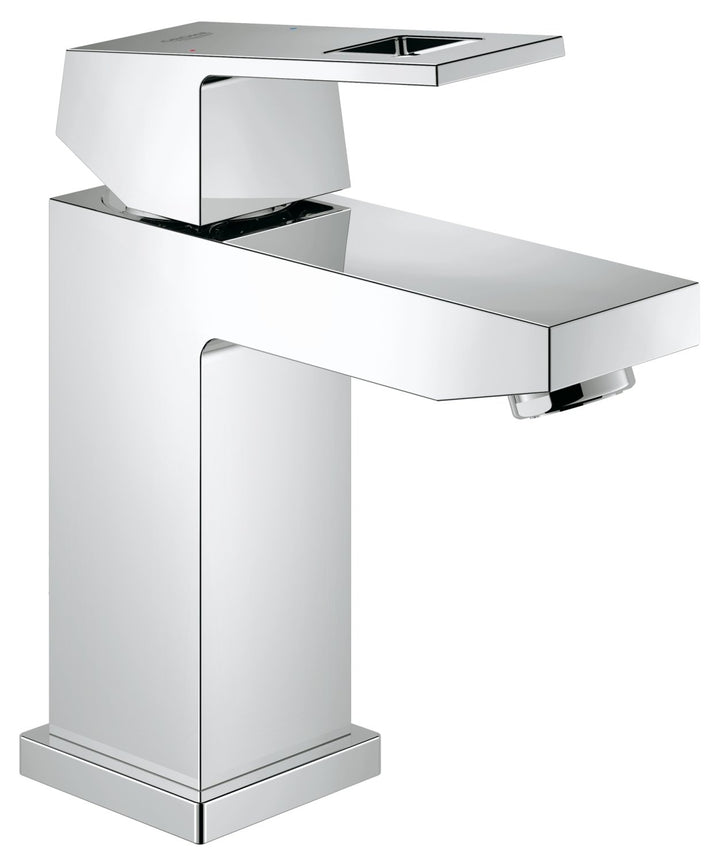 GROHE Eurocube - Waschtischarmatur EcoJoy (wassersparend, mit Temperaturbegrenzer), chrom, 2313200E,