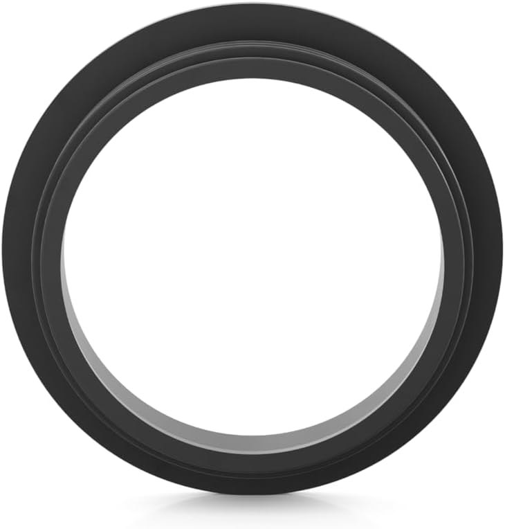 Crassus Gummiadapter CGA, TPE, 1 Stück, 178 mm auf 160 mm, CRA10007, Schwarz, 178 mm auf 160 mm
