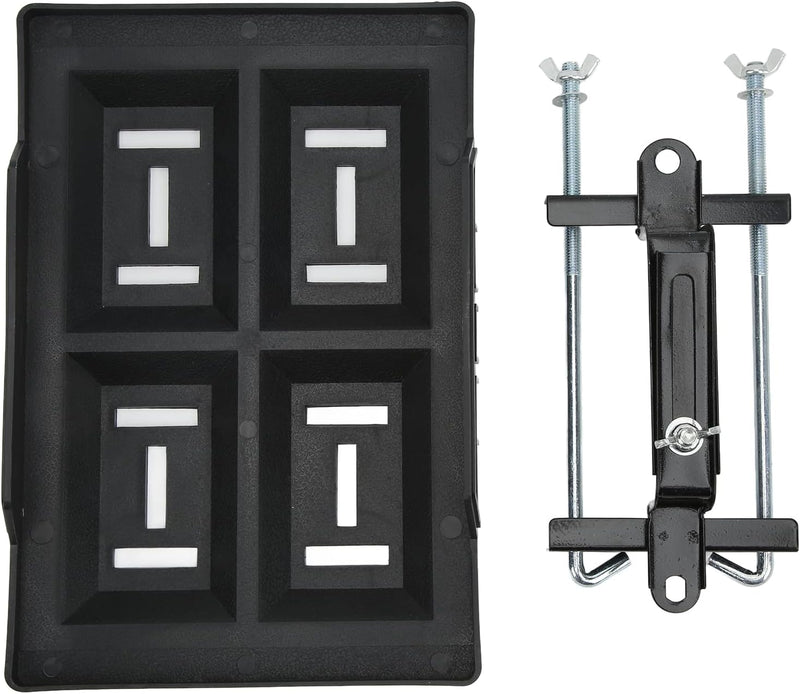 Batteriehalter, Heavy Duty Auto Boot Batteriehalter Niederhalter mit Verstellbarer Halterung Univers