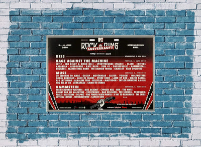 Rock AM Ring & Park - Rock am Ring, Rock am Ring 2010 » Konzertplakat/Premium Poster | Live Konzert