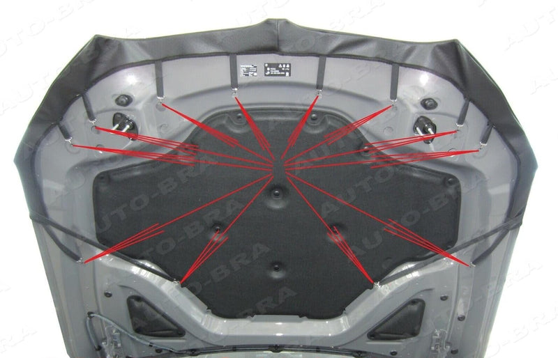 Auto-Bra AB3-00475 kompatibel mit BMW 7 G11 Bj. ab 2015 Haubenbra Steinschlagschutz Tuning Bonnet Br