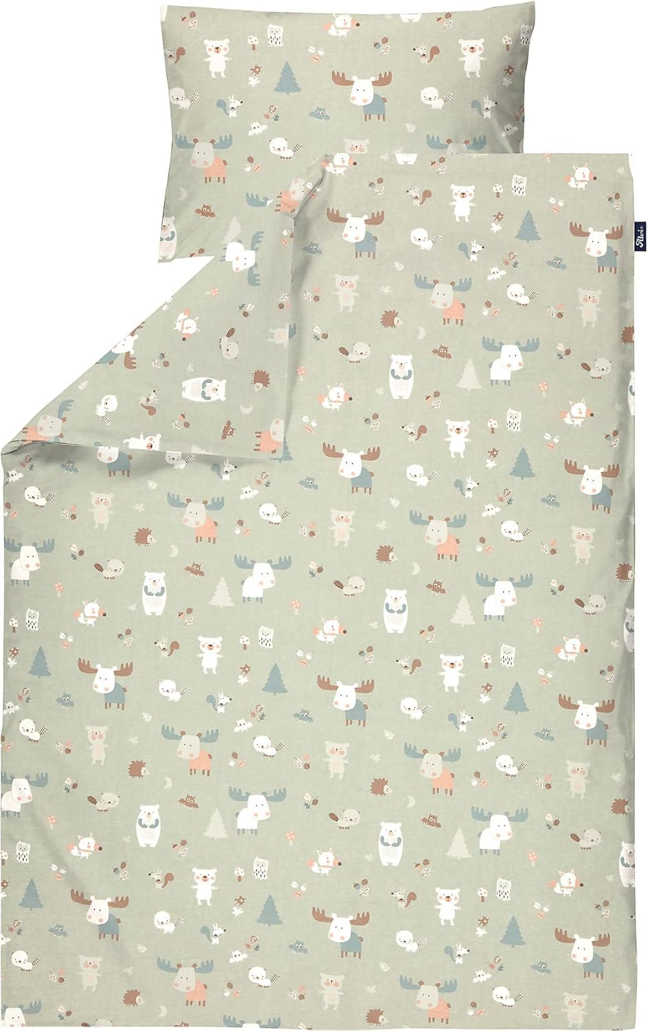 Alvi Bettwäsche Standard Baby Forest 100x135 / 40x60 cm | 401200210