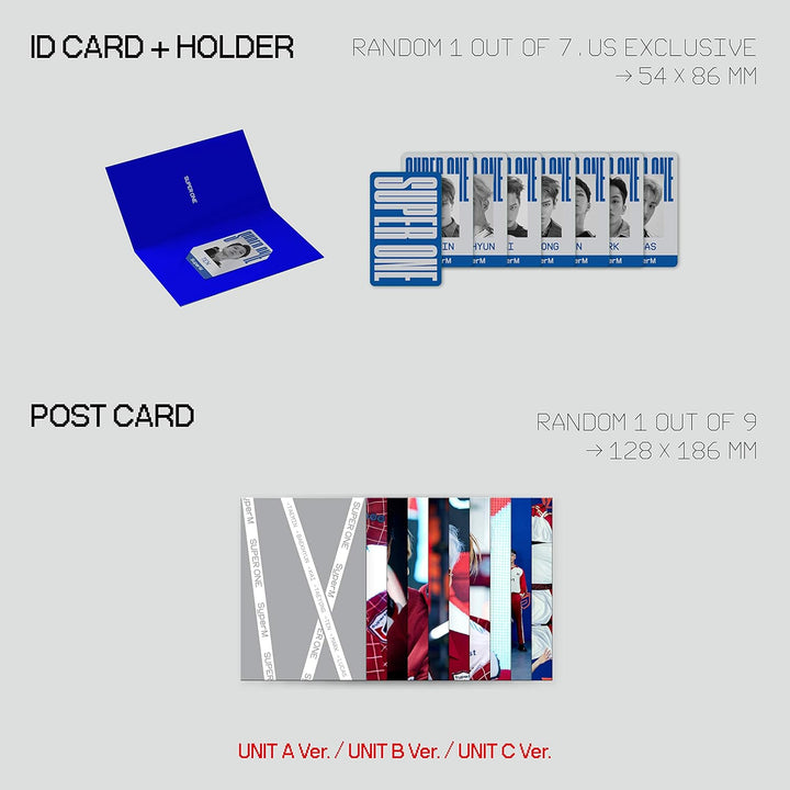 SuperM The 1st Album Super One (Unit A Ver. TAEYONG & TAEMIN), Audio-CD