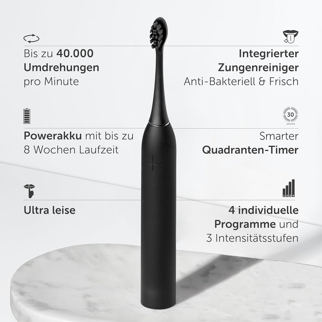 Wondersmile Munddusche PRO - Testsieger 2024-100 Tage risikofrei testen - SmoothFlow-Technologie für