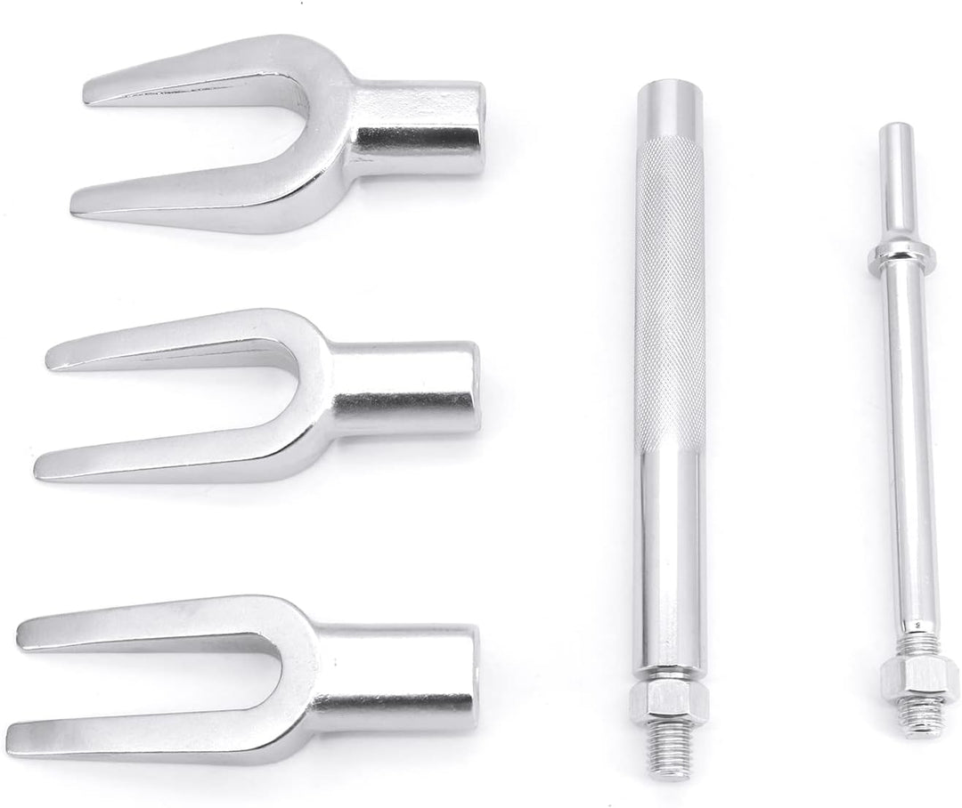 Yuhtech 5 Pcs Trenngabel Kugelgelenk Set Spurstangen Kopf Abzieher Satz Werkzeug Kugelgelenk Ausdrüc