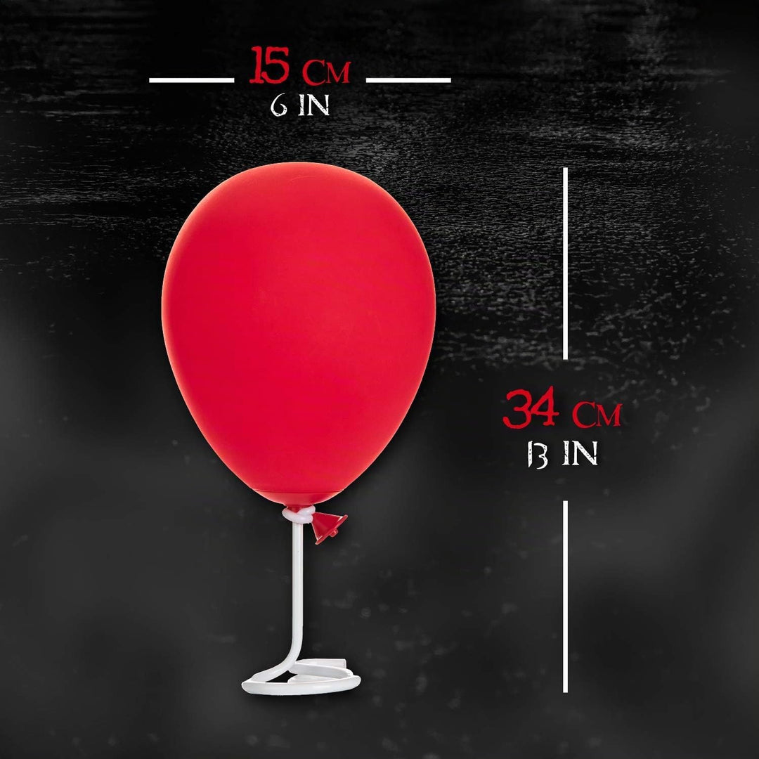 Stephen King Es Tischlampe Luftballon aus Kunststoff, leuchtet in rot.