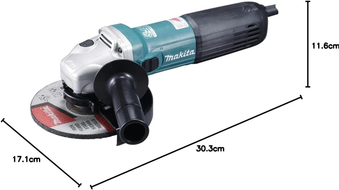 Makita GA6040CF01 Winkelschleifer 150 mm, 1.400 W Abgewinkelt, Abgewinkelt