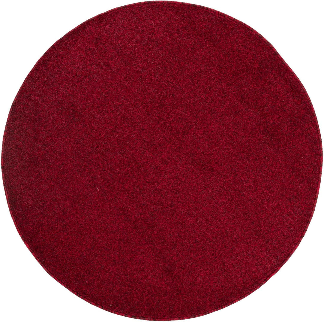 Carpetsale24 Wohnzimmer Teppich - Dichter Kurzflor, Einfarbig, Modern, Robust, Rechteckig und Rund -