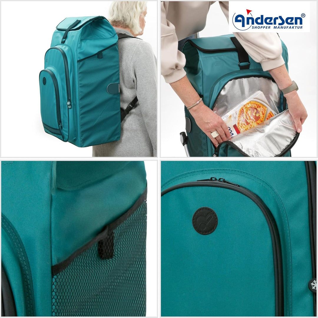 ANDERSEN Einkaufstrolley - Royal Shopper Hydro 3.0 Petrol, Petrol