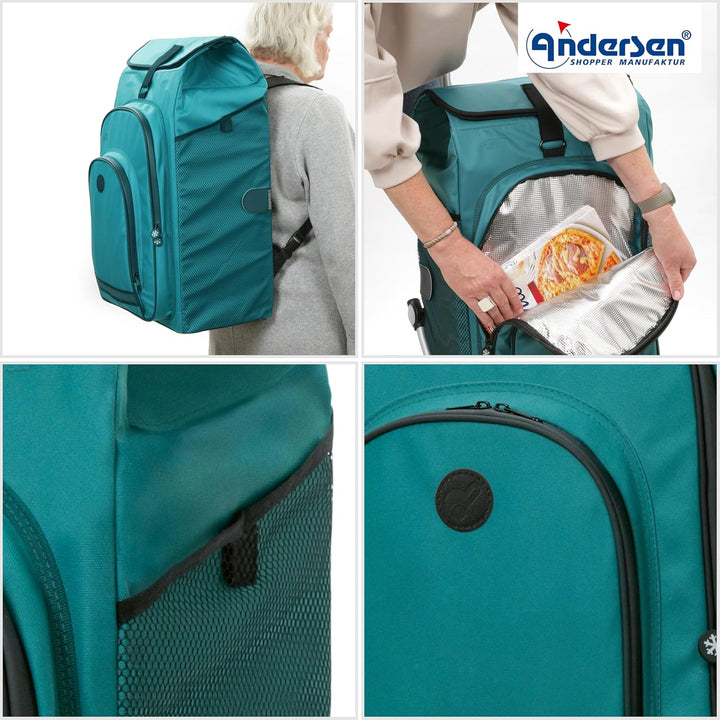 ANDERSEN Einkaufstrolley - Royal Shopper Hydro 3.0 Petrol, Petrol