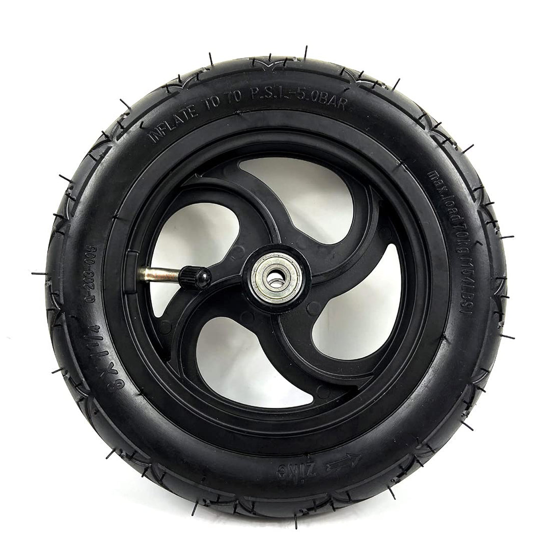8 "Pneumatische Rad mit Schlauch für Kick Scooter Scooter Radgrösse 8x1 1/4 Aluminiumlegierung Hub 3