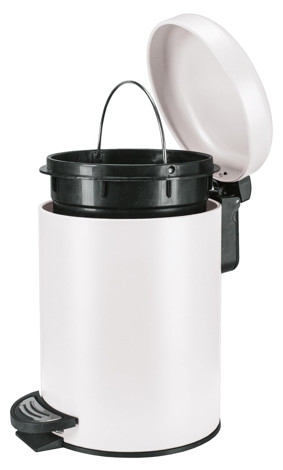 Kleine Wolke Kosmetikeimer One, Farbe: Weiss, Material: Edelstahl/PP, Grösse: Eimer 3 Liter 3 Liter