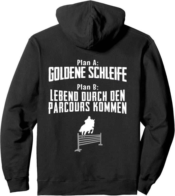 Reiten Springreiter Design für Reiter Reit Pullover Hoodie