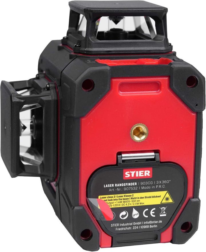 STIER Kreuzlinienlaser 3x360° 903CG
