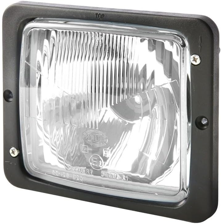 HELLA - asymmetrisch-Hauptscheinwerfer - 24/12V - Referenzzahl: 10 - Einbau - Lichtscheibenfarbe: tr