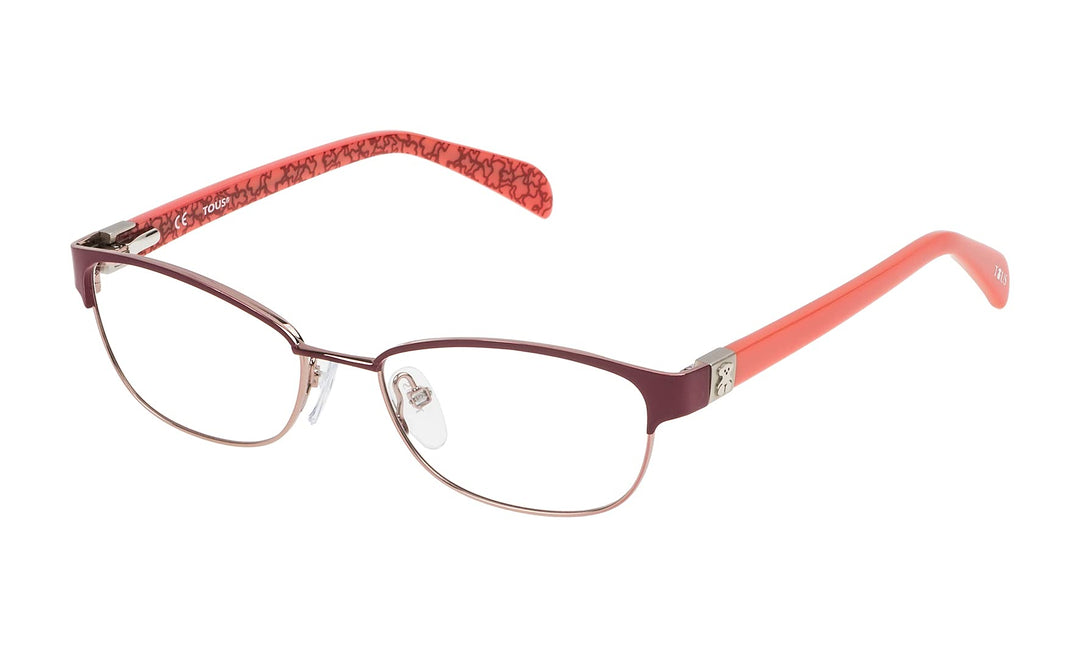 Tous Unisex Kinder S0350799 Brillenfassungen auf Rezept, braun, 50 mm