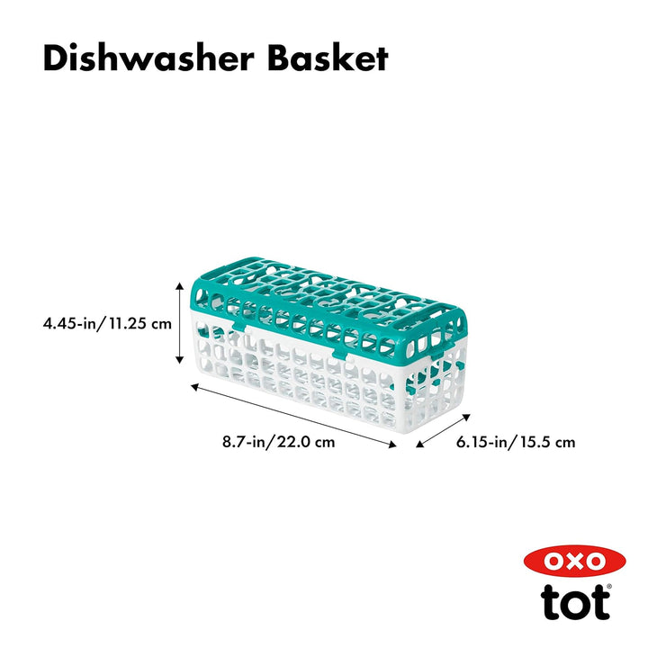 OXO Tot Geschirrspülkorb, Blaugrün Teal, Teal