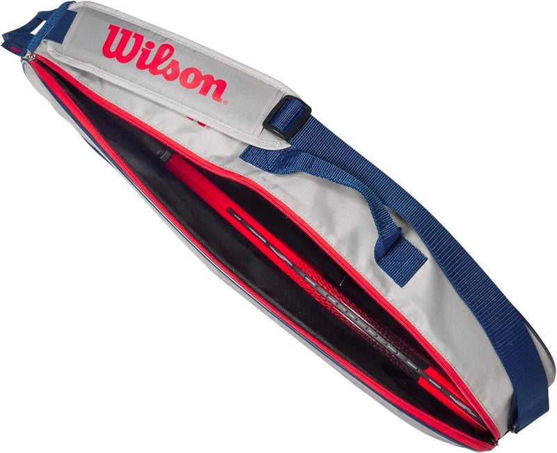 Wilson 3 Grau Eqt / Rot, 3 Grau Eqt / Rot