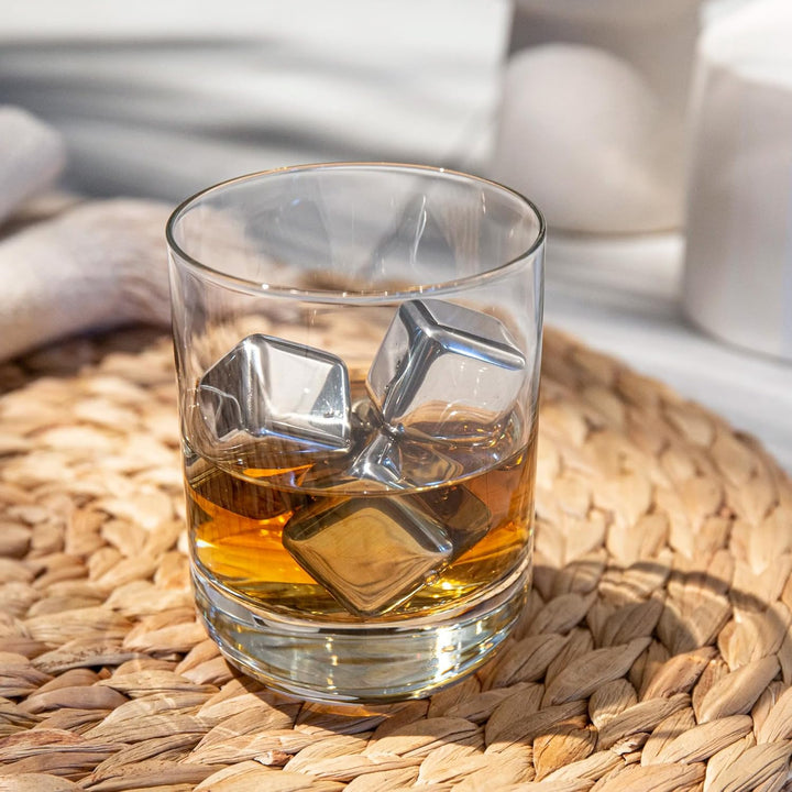 Vacu Vin 18603606 Whisky Kühlsteine 4-er Set