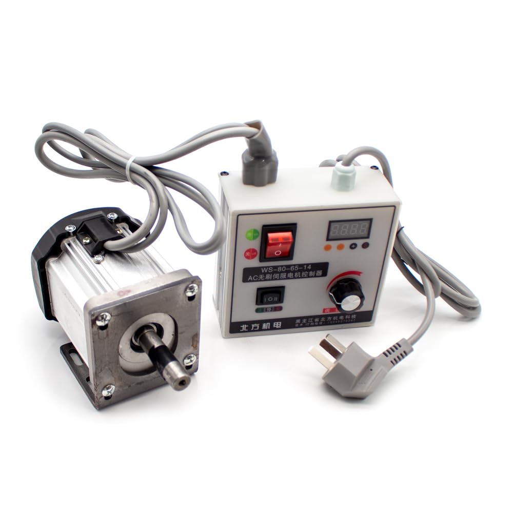 Toplionace 220V Bürstenloser Gleichstrom Servomotor Satz mit Controller für Holzbearbeitung Drehmasc