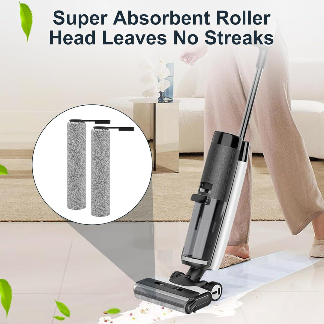 Bürstenwalzen- und Filterset für Tineco FLOOR ONE S7 PRO/FLOOR ONE S6 Akku-Nass- und Trockensauger,