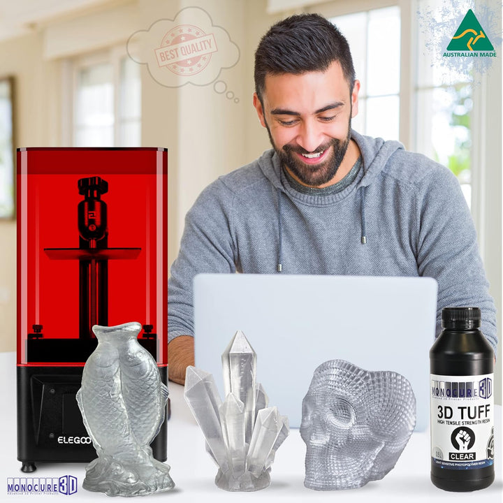 Monocure 3D Rapid TUFF Resin, Kunstharz, 500ml, Klar, 500ml