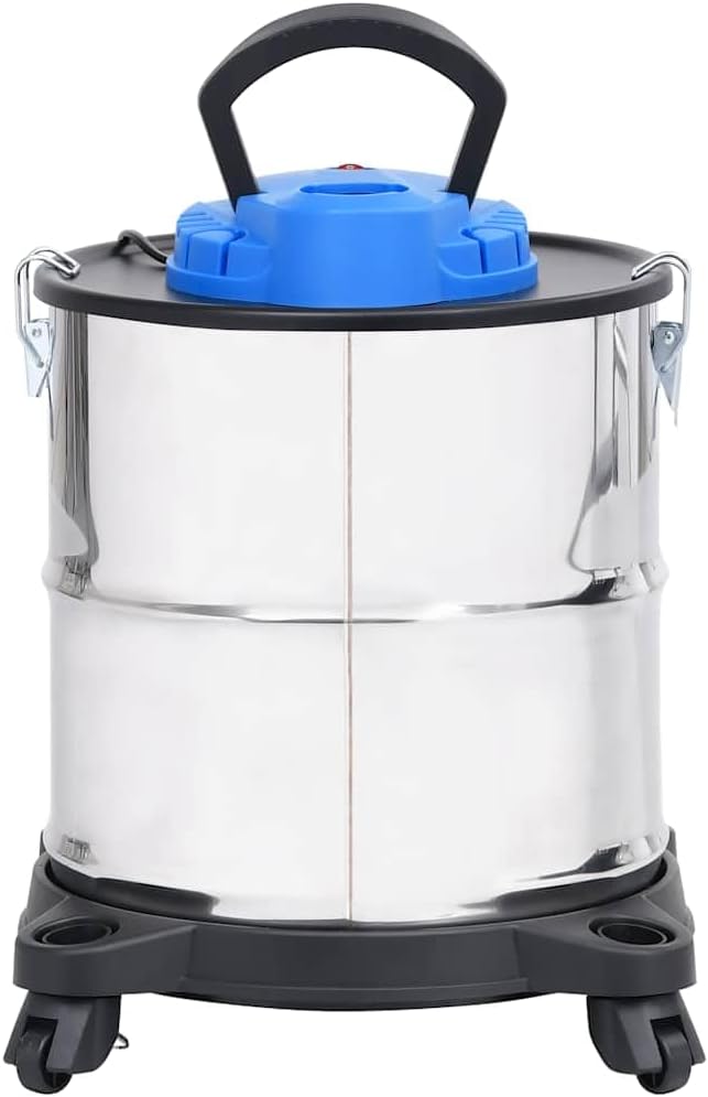 vidaXL Aschesauger mit HEPA-Filter Aluminium-Rohr Kaminsauger Heisssauger Grill Sauger Ofensauger Fe