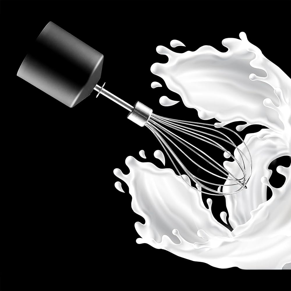 Cecotec Handmixer Stabmixer PowerGear 1500 XL Cream. 1500W Leistung, extra langer Spritzschutzfuss,