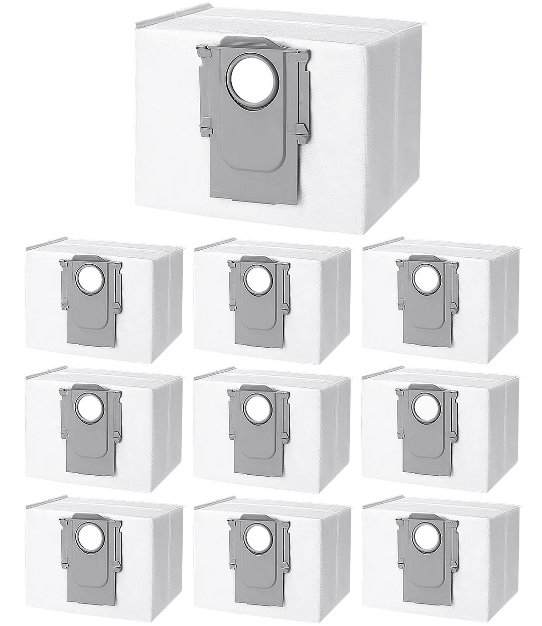 10 Staubbeutel Zubehör für Roborock S8+/S8 Pro Ultra/S7 MaxV Ultra/S7 Pro Ultra/Q7+/Q7 Max+/ Q5+/ T8