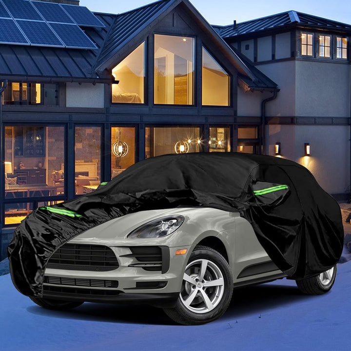 wasserdichte Autoabdeckung Ersatz für 2014–2023 Porsche Macan, 6 Schichten Auto Abdeckung Outdoor Al