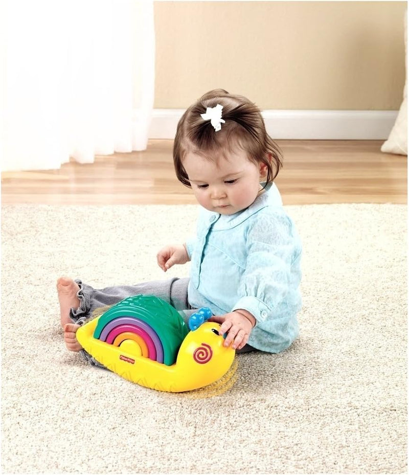 Fisher-Price Growing Baby: Rainbow Snail Stacker