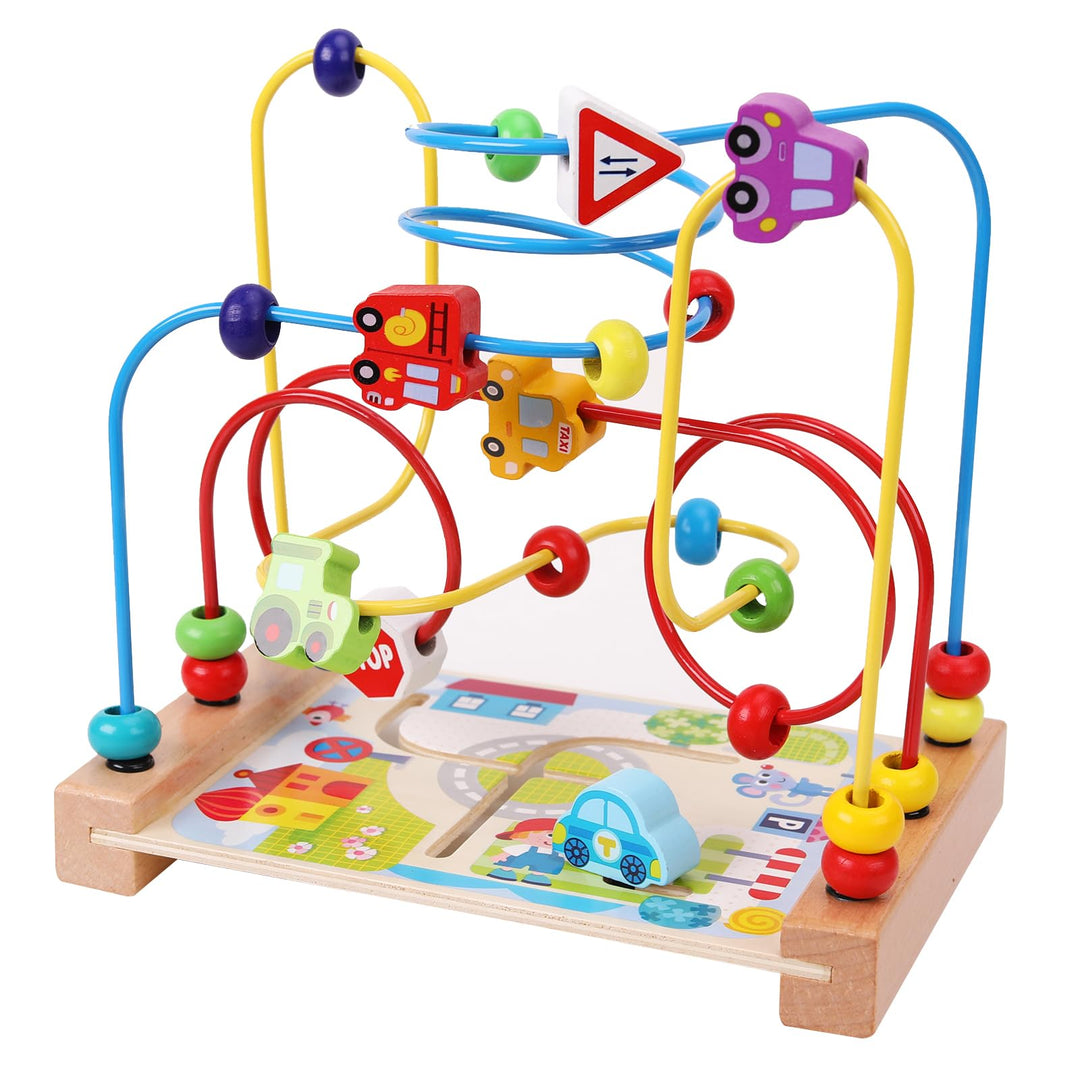 Hölzerne Perle Labyrinth Spielzeug für Kleinkinder