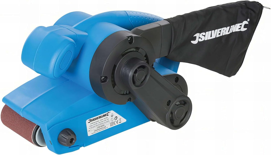Silverline 631320 Silverstorm-Bandschleifer, 810 W, 76 mm