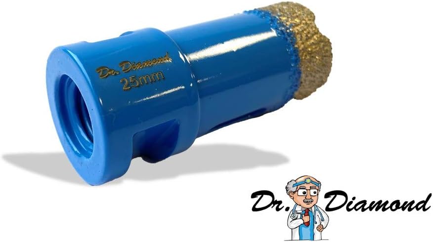 Dr. Diamond | Diamant Fliesenbohrer Blue Diamond für Fliesen & Feinsteinzeug Lochsäge für Winkelschl