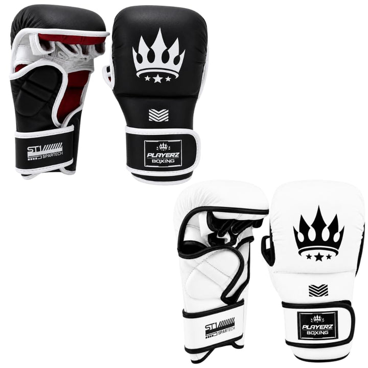 Playerz Spartec MMA-Handschuhe, 200 g, gemischte Kampfsport-Handschuhe, 227 g, Grappling-Handschuhe,