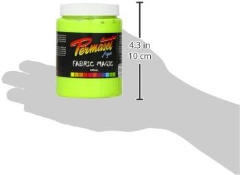 Permaset - Supercover Tinte - für Leinwanddruck - Glow Yellow (leuchtgelb) - 300ml