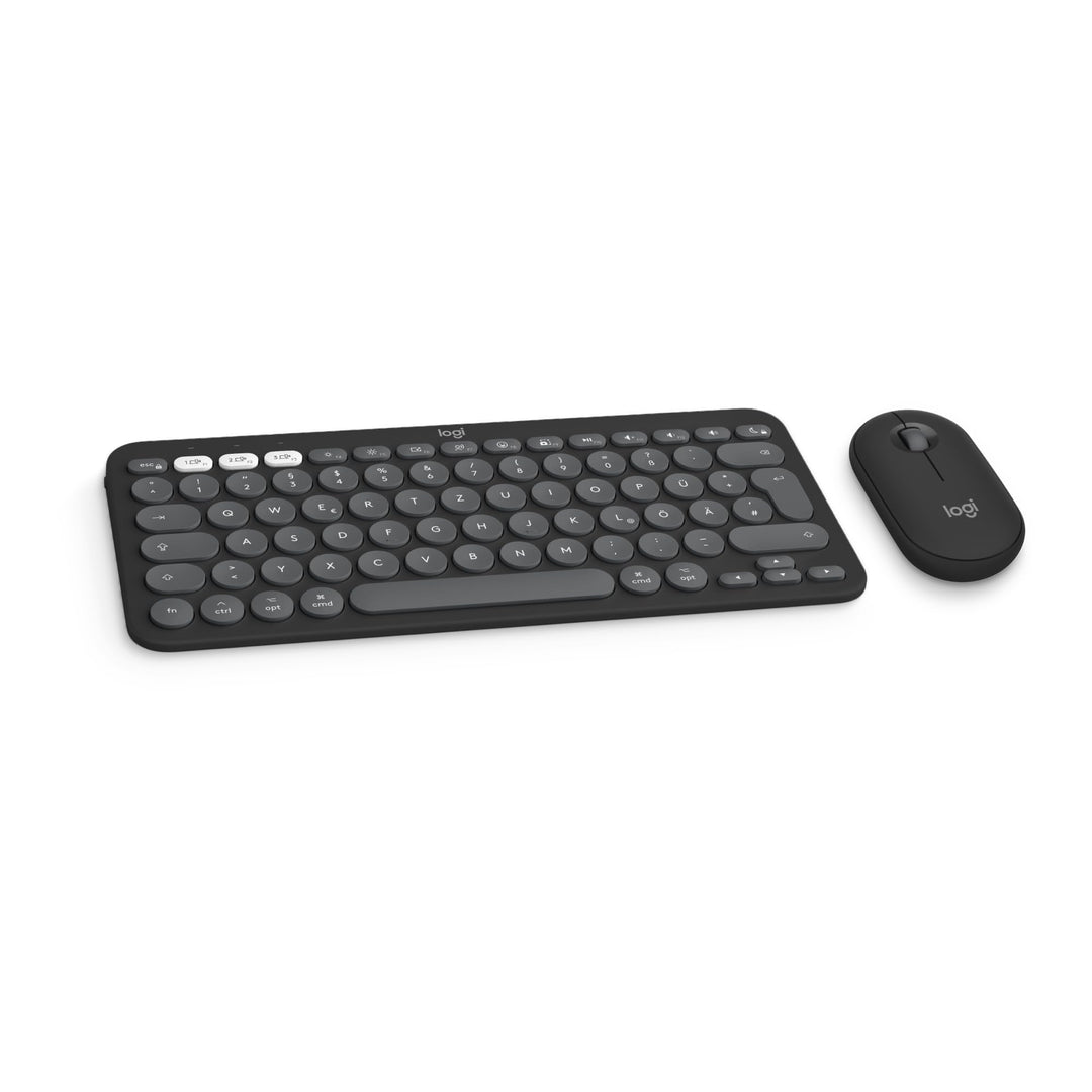 Logitech Pebble 2 Combo - Französisches AZERTY-Layout, Grafit