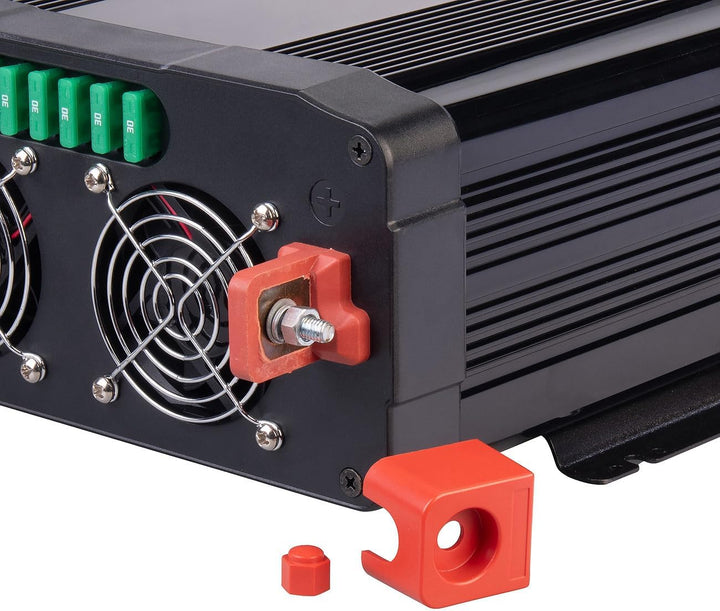 revolt Sinus Wechselrichter: 12-V-Wechselrichter auf 230 Volt, USB-A und -C, 1.500 Watt, Sinuswelle