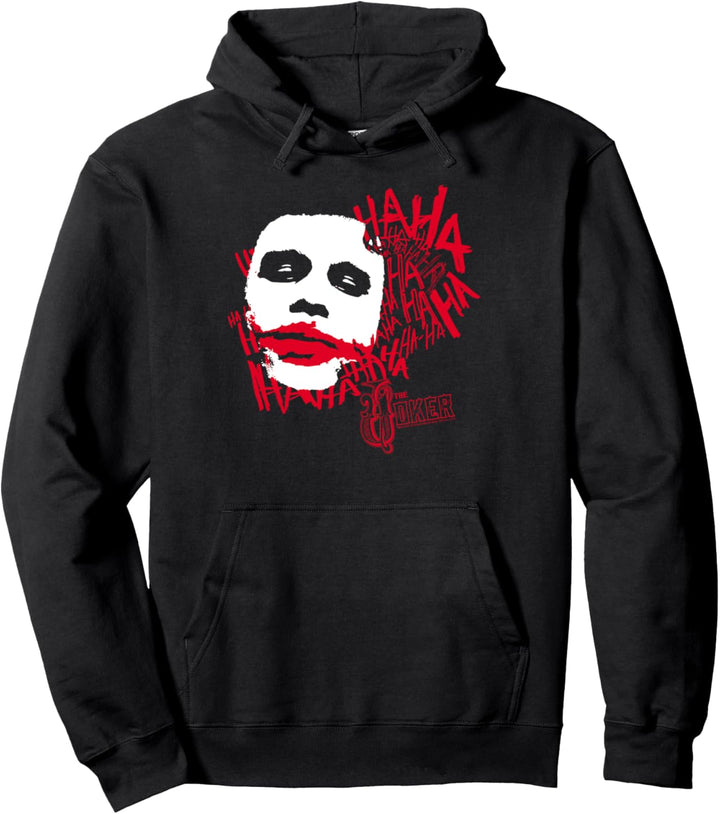 Batman Dark Knight Joker What's So Funny Pullover Hoodie