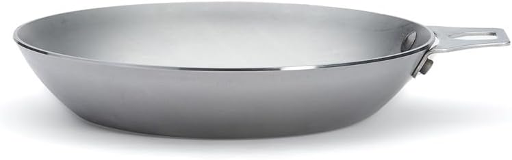 DeBuyer 5630.20 Eisenpfanne, Edelstahl, silber, 20 cm, 20 CM