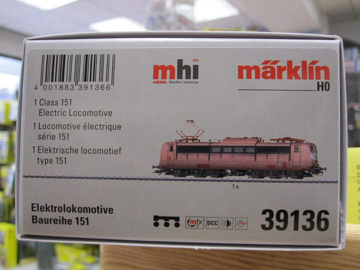 39136 H0 E-Lok BR 151, DB AG, Ep. V, AC-MFX-Sound